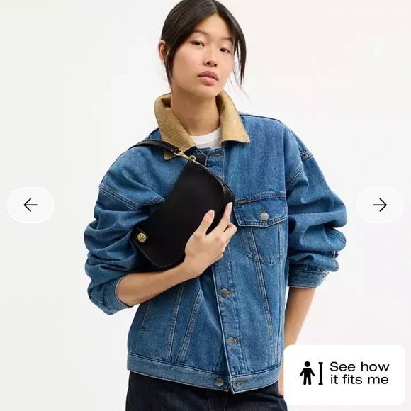 COACH Swinger Bag in Black - Picture 8 of 8